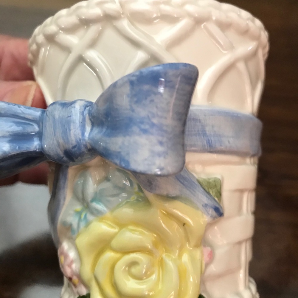 FITZ AND FLOYD NWT SOAP DISH AND TUMBLER New (Old Stock) in box. - Picture 3 of 16